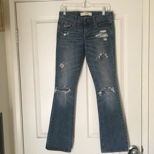 Abercrombie & Fitch ripped jeans